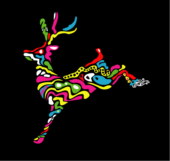 Psychedelic Deer - 