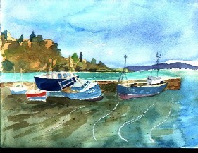 Boats In The Yard - 
