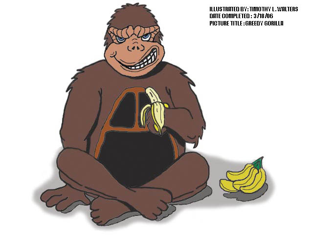 Greedy Gorilla - 