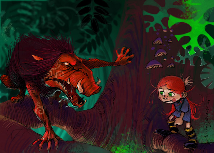 Zoe And A Pigman - 