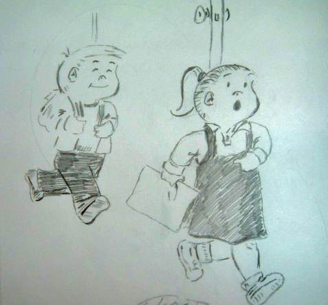 Family Circus Rendition - 