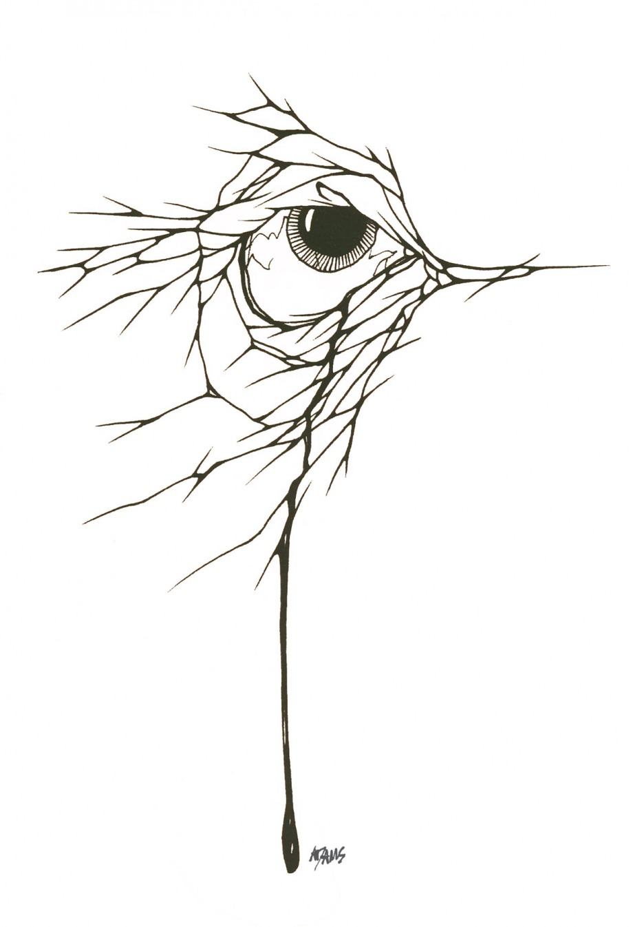 Cracked Eye - 