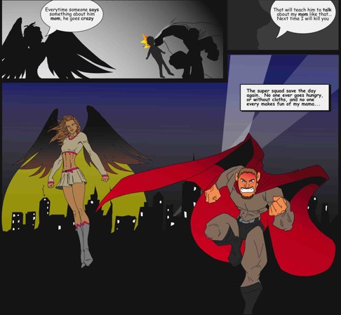 Super Hero Comic - 