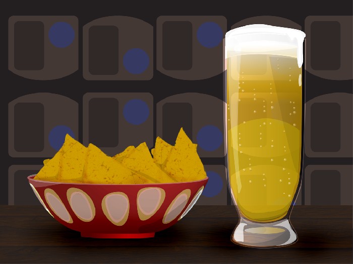 Beer And Tortilla Chips - 