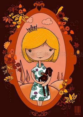 Cecilia And Her Pony - 
