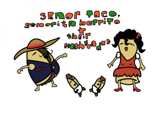 Senor Taco And His Family - 