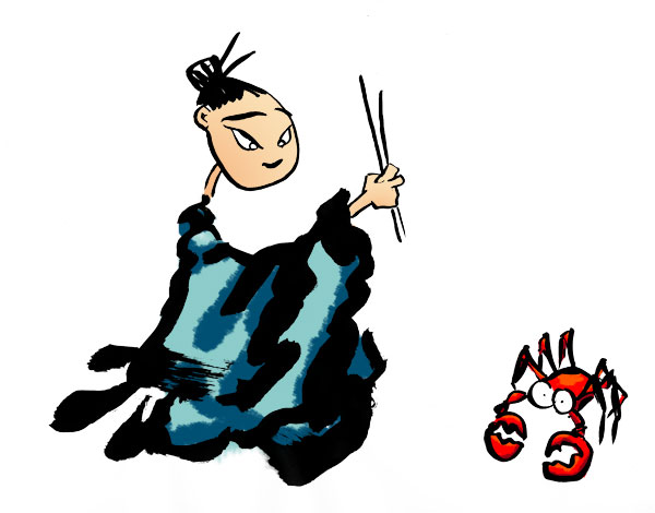 Eating Crabs - 