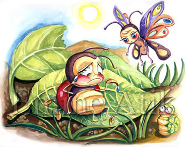 Crying Ladybug - 