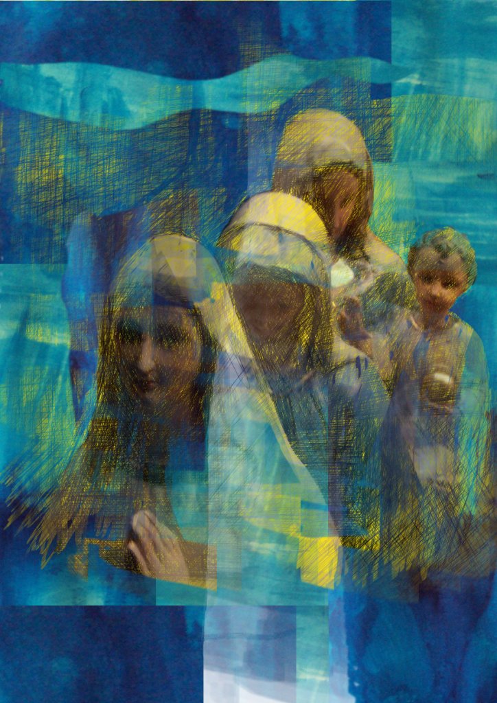 Three Blue Mary's - 