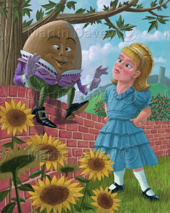 Humpty On Wall - 