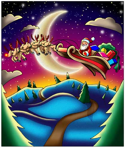 The Night Before Christmas Page 2 - 