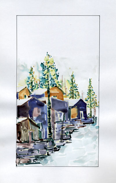 Village By River - 