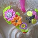 suncatcher butterfly heart necklace by DIANA MYW