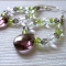 Cherry Drop Swing Earrings