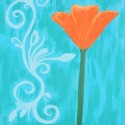 Poppies & Filligree by Corrine Lombardo Corriland