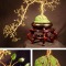 JADE CASCADE #1 - Wire Tree Sculpture, by Sal Vi