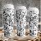 Illustrated paper coffee cups