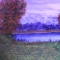 Blue lake solitude
