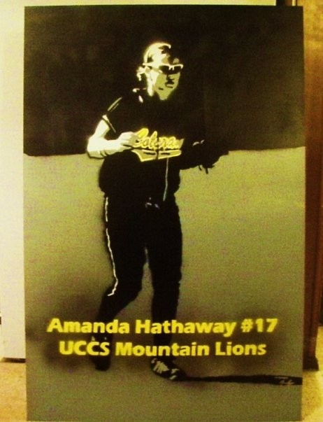 Custom Softball Stencil - 