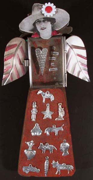 Rawhide Prayer Shrinelet - 