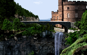 Waterfall Castle - 