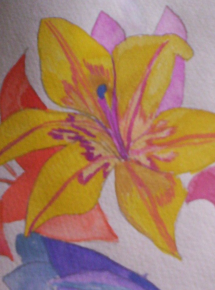 Lilies From My Birthday - 