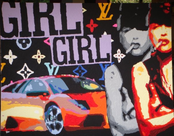 Girl Girl Car - 