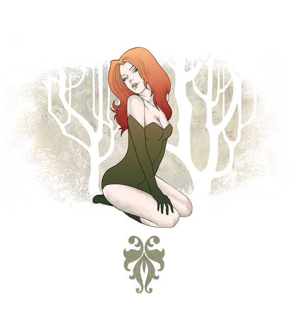 Poison Ivy Pinup - 