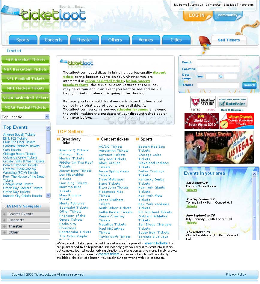 Http://www.ticketloot.com/ - 