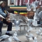 FEEDING THE BIRDS