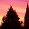 St John the Divine at sunset