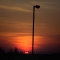 Lamppost at dusk