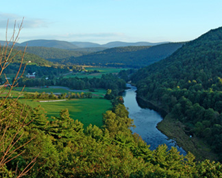 View From Pratt Rock, Prattsville, NY - 