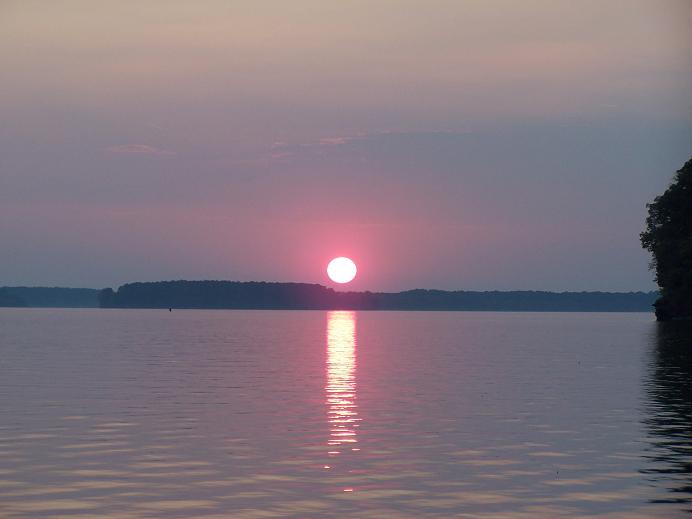 Tennessee River Sunset - 