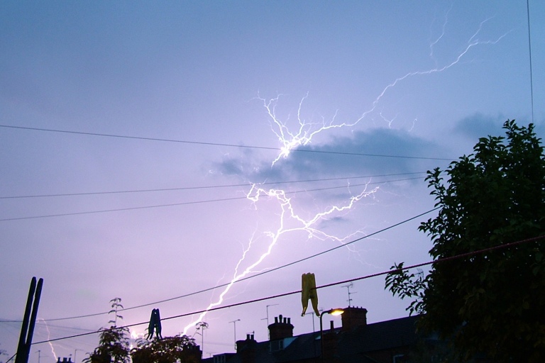 Lightning Over Wolverton - 