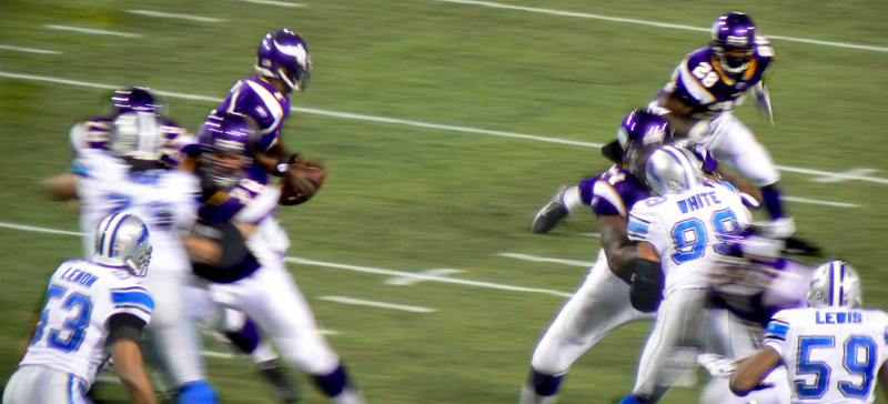 Jackson Hands Off To Peterson - 