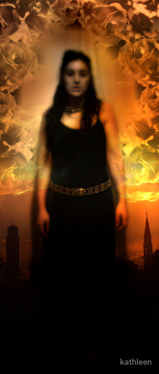 Golden Aphrodite And Her Belt Of Love And War - 