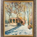 Snowy Scenery by Gregori  Furman