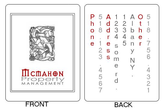 A Business Card - 