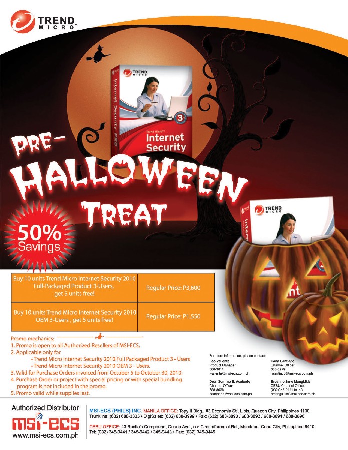 Trend Micro Halloween Treat - 