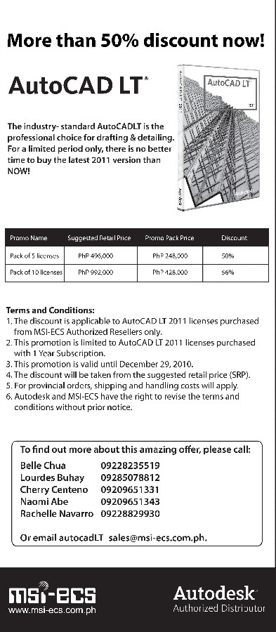 AutocadLT Newspaper Ad - 
