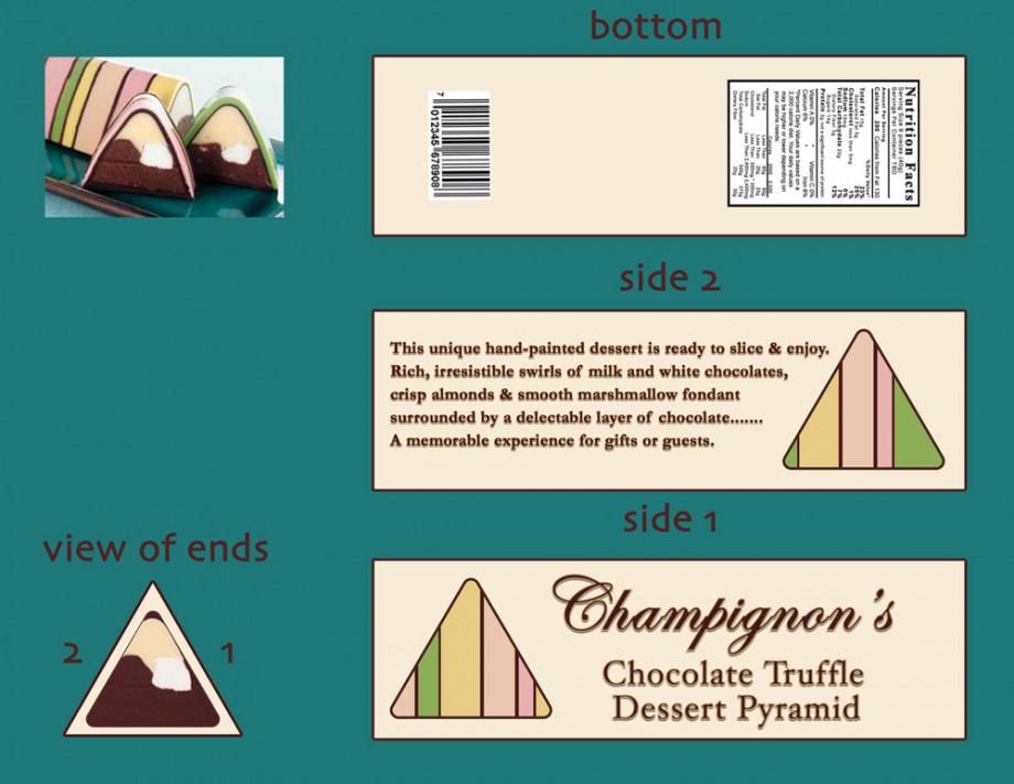 Chocolate Truffle Package Design - 