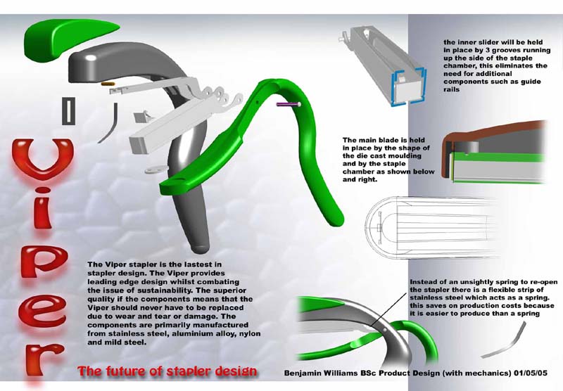 Innovative Stapler Design - 