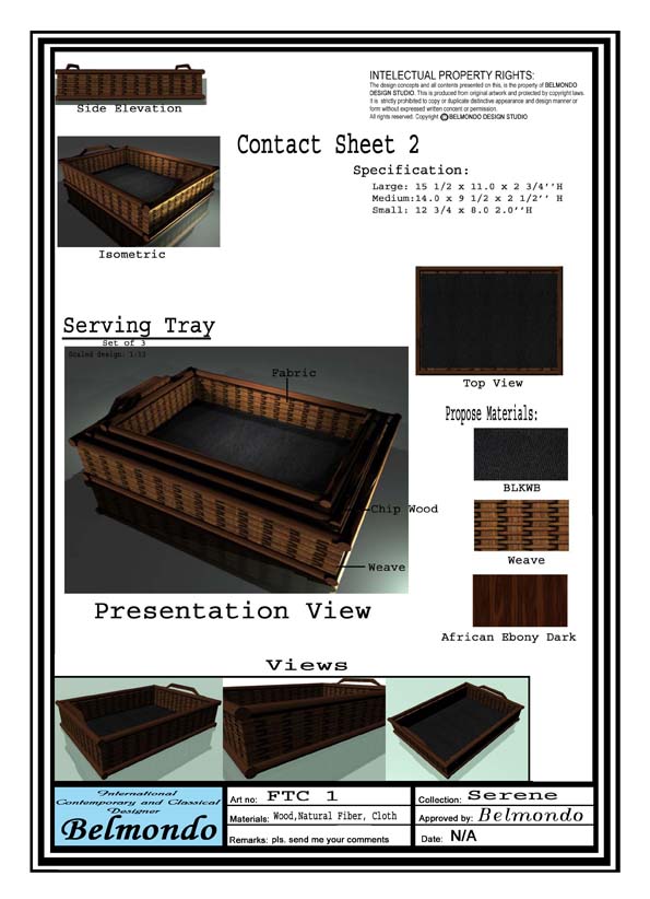 Serving Tray - 