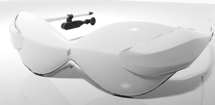 Eyeshade With Headset - 