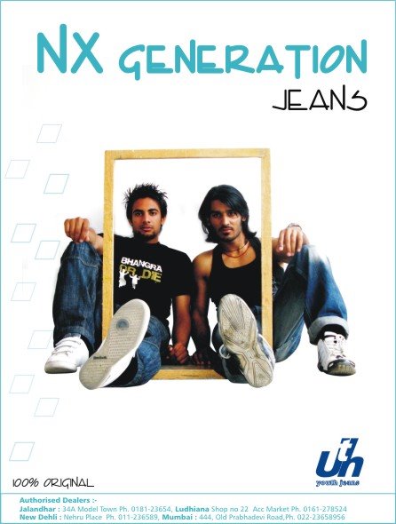 Mazagine Ad For UTH Jeans - 