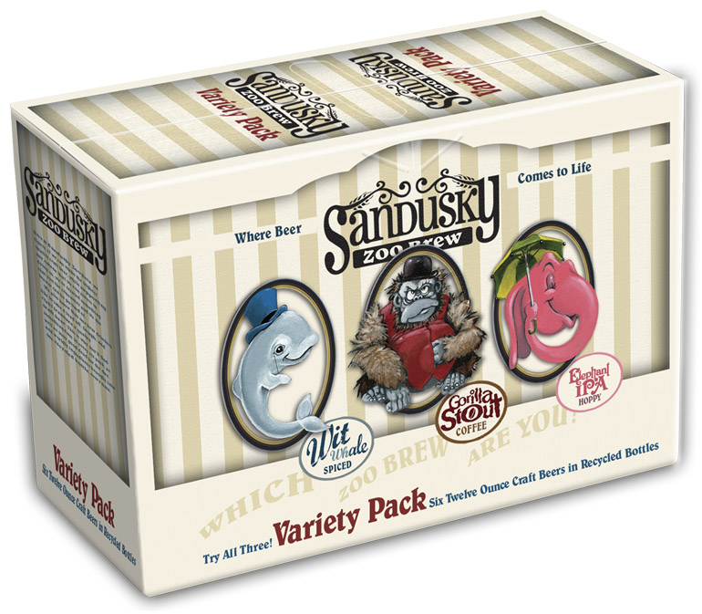 Sandusky Zoo Brew 6 Pack Box - 
