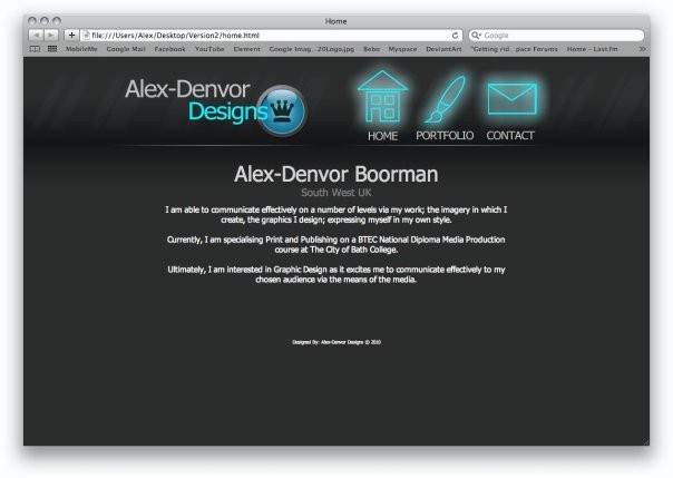 My Portfolio Website - 