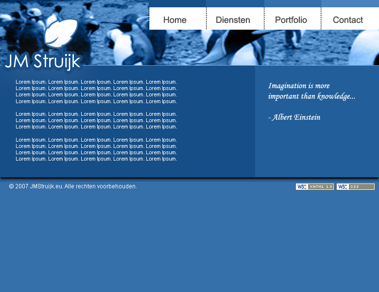 First Try-out For My Personal Site - 